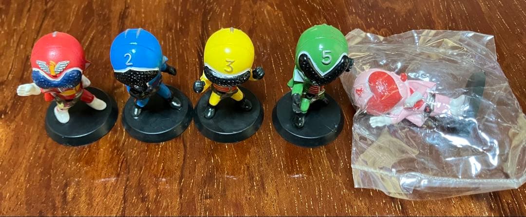 特撮ヒーローズ　秘密戦隊ゴレンジャー 5体セット