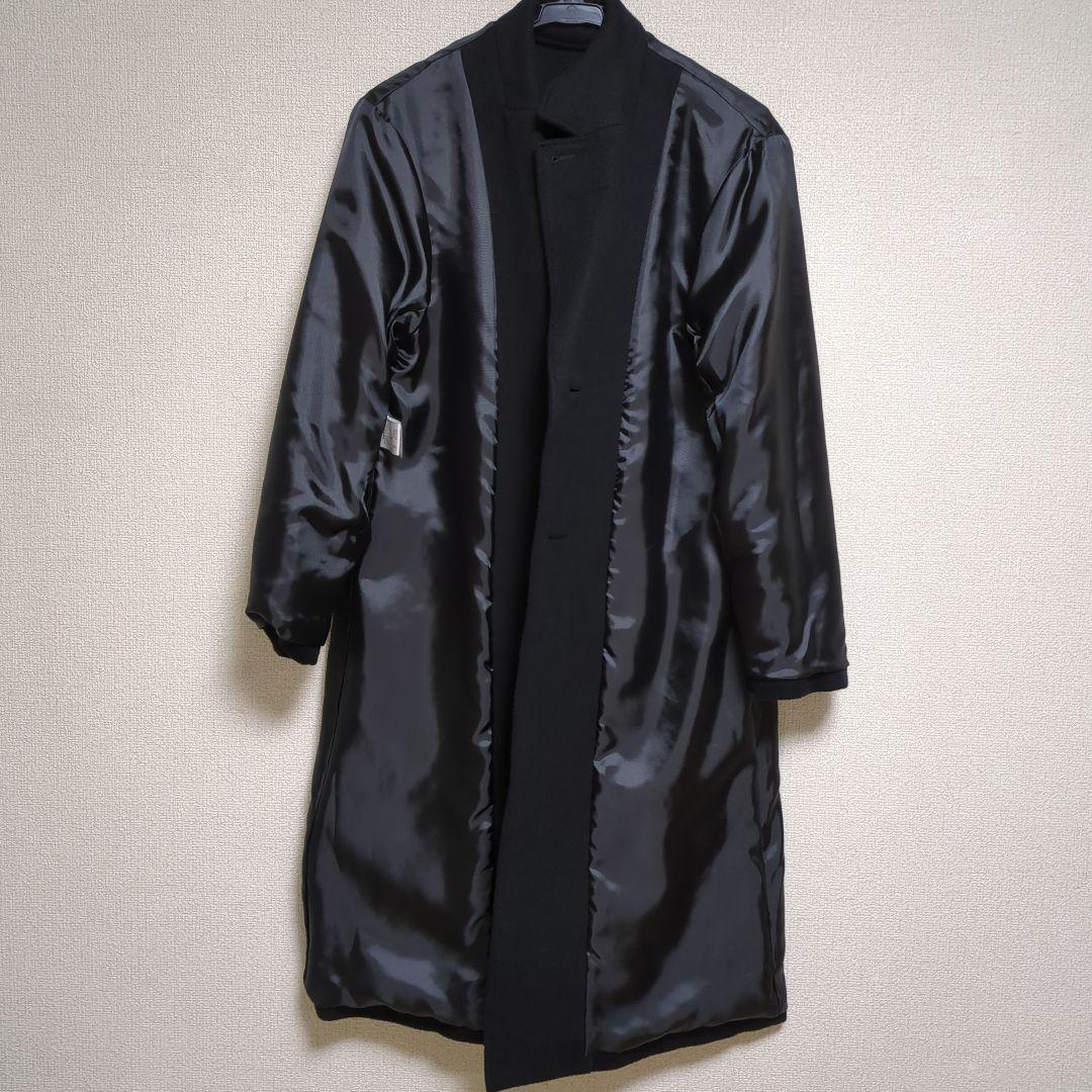 美品　オンワード　jプレス　チェスターコート　黒　クリーニング済　上品