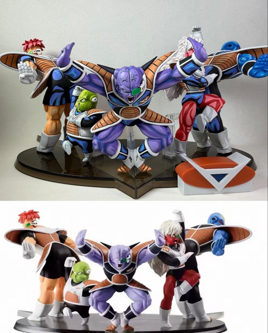 ドラゴンボール　リペイント　THE出陣　ギニュー特戦隊5種セット