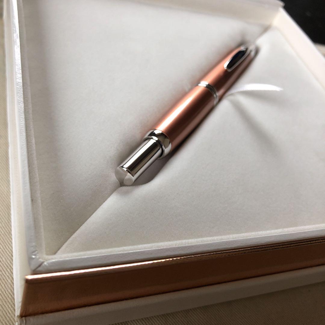 パイロット　キャップレス万年筆　2014年限定　カッパー　細字　Ｆニブ