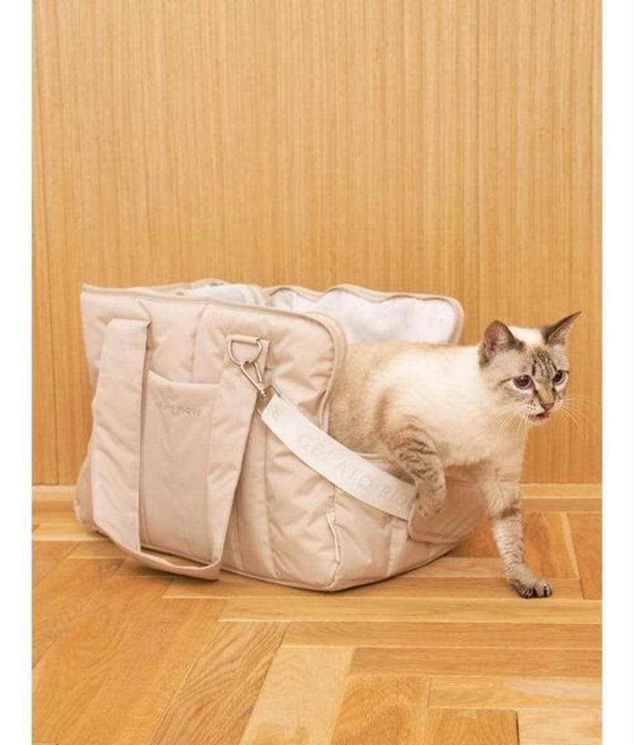 ジェラートピケ キルティングキャリーバック