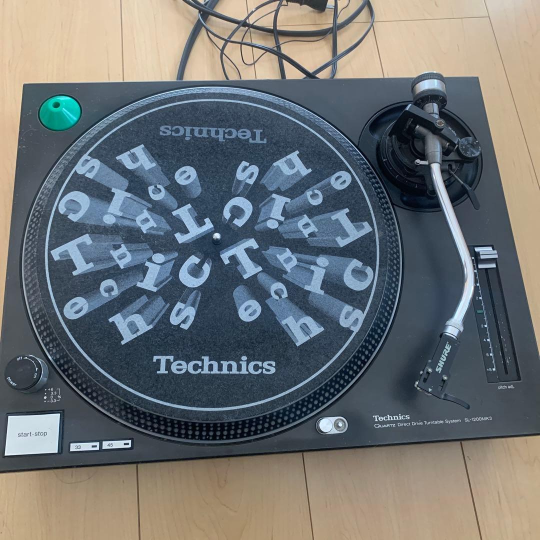 Technics SL-1200 MK-3ターンテーブル