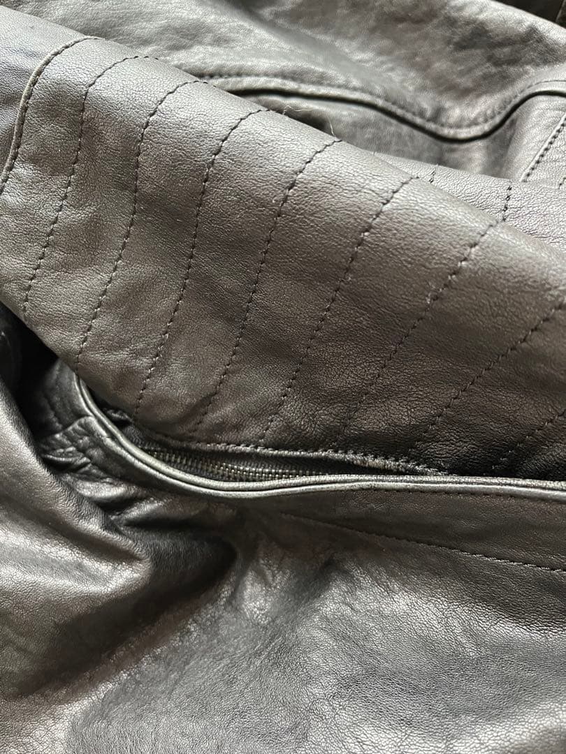 BURBERRY 2way レザー　ライダースジャケット Mサイズ