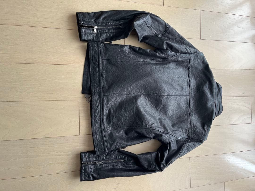 BURBERRY 2way レザー　ライダースジャケット Mサイズ