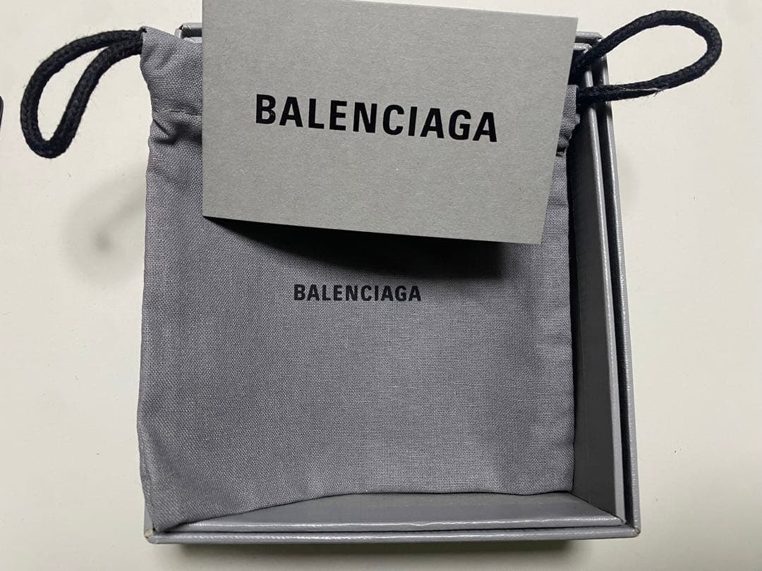mayu♪♪　 BALENCIAGA ブラック レザー キーケース