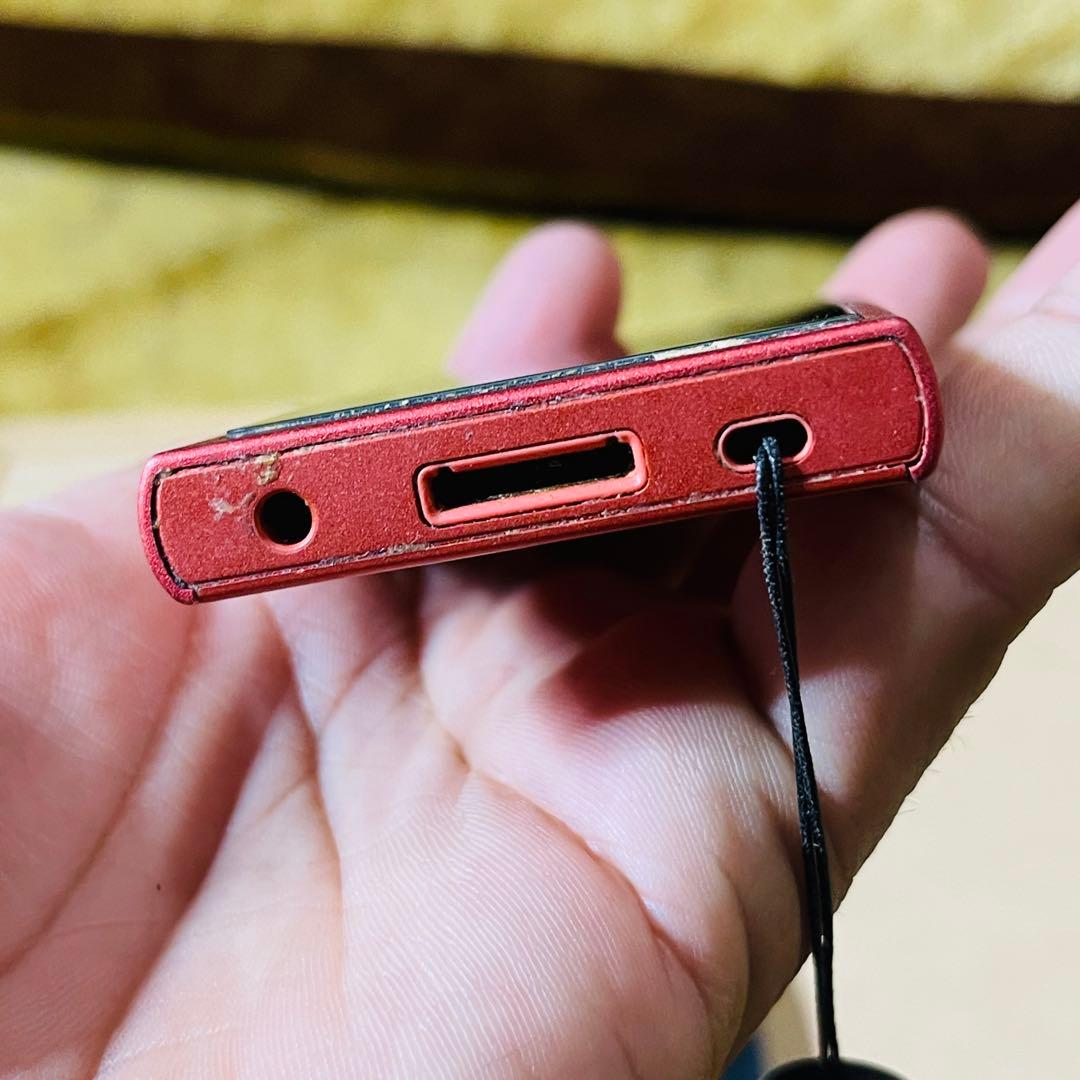 ソニー ウォークマン NW-A45 シナバーレッド動作品