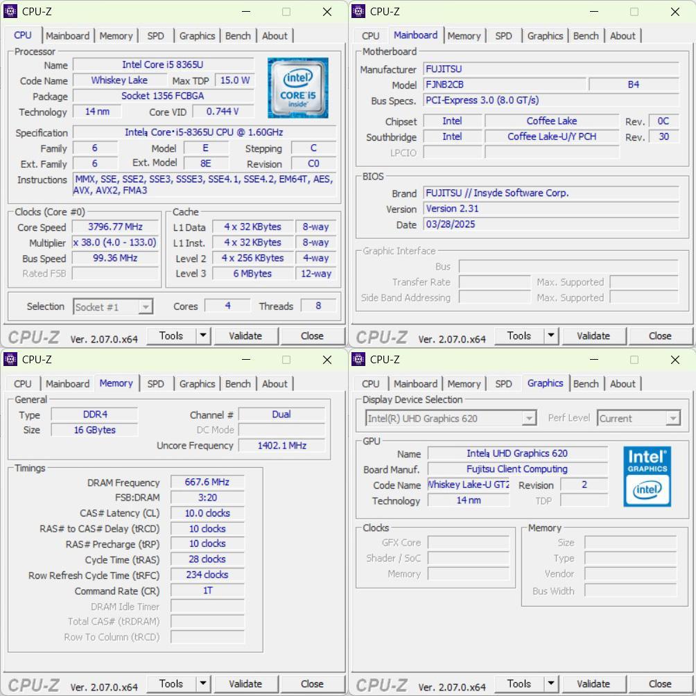 値下げ☆LIFEBOOK U759 i5 第8世代 16GB SSD256GB