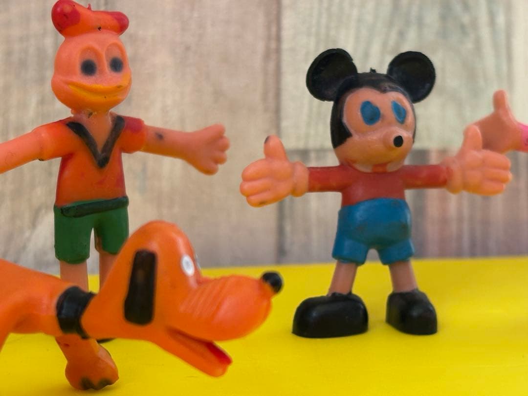 ミッキーマウス フィギュアセット　ヴィンテージ ペンダブル人形