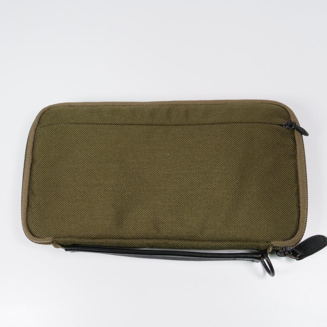 PORTER×MONOCLE トラベルウォレット オーガナイザー カーキ