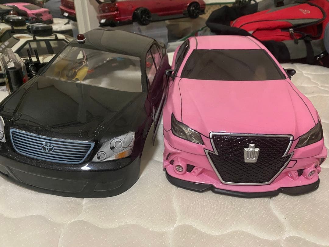 クラウン 30後期 ボディ2枚、TT-01Dセット