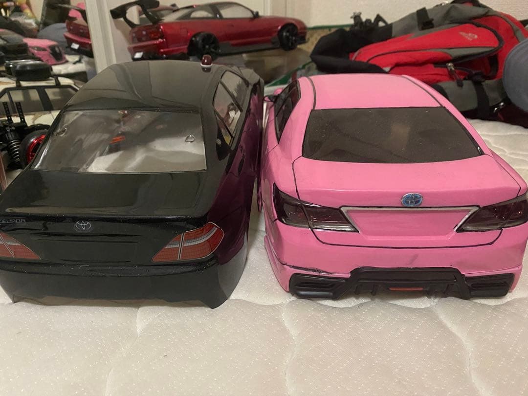 クラウン 30後期 ボディ2枚、TT-01Dセット