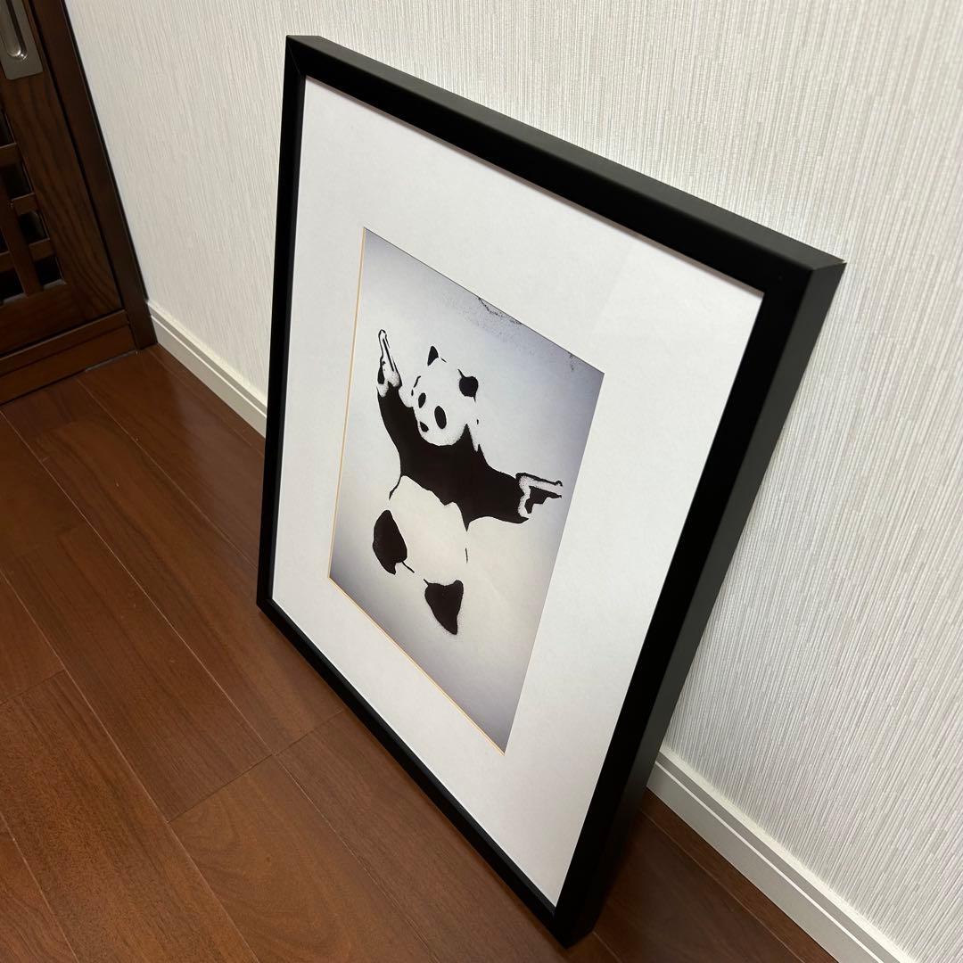 バンクシー　Panda With Guns パンダ ウィズ ガンズ