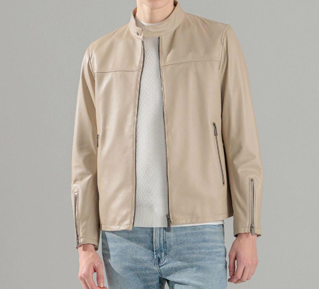 新品2025SS JOSEPH HOMME シングル ライダースジャケット