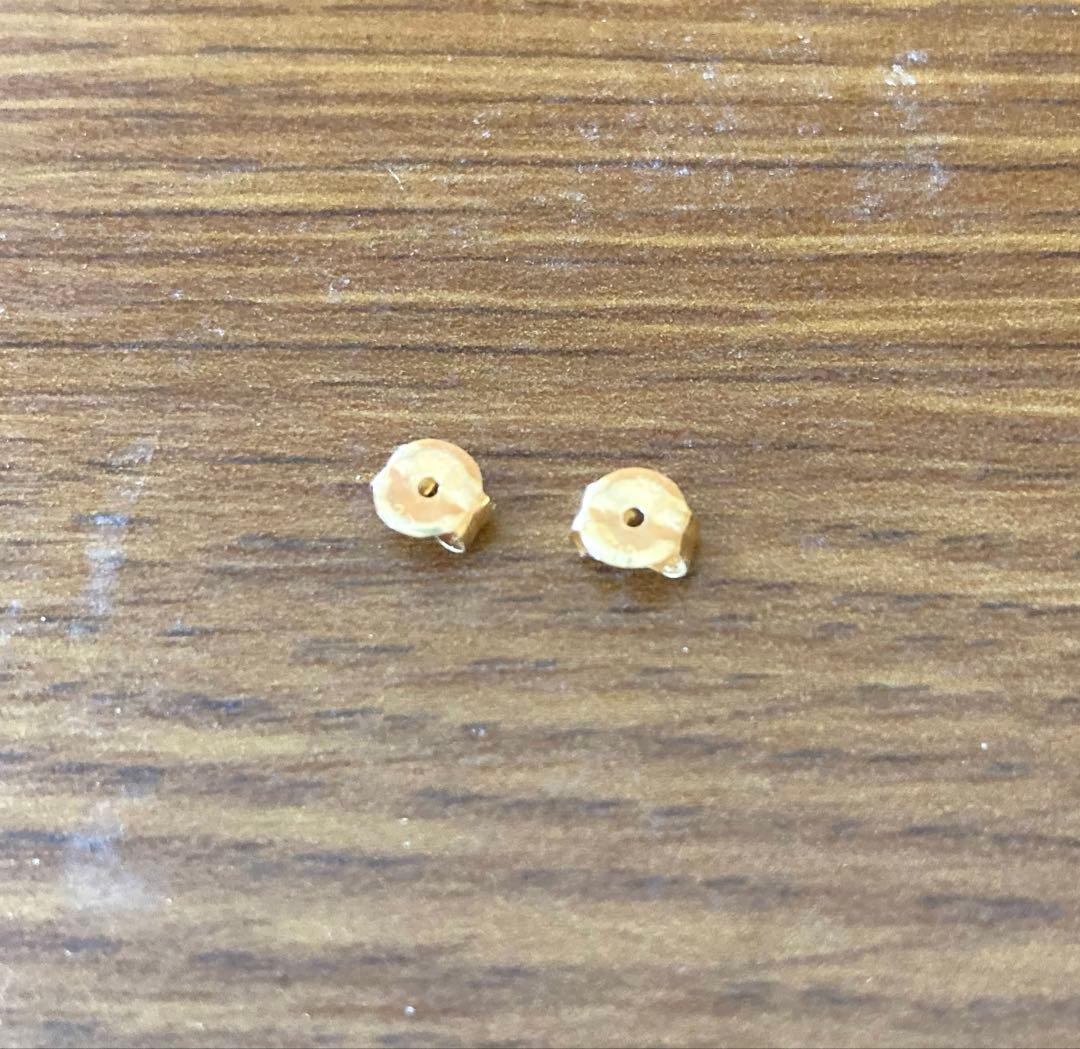 4℃ ルビー　ダイヤ　ゴールドピアス