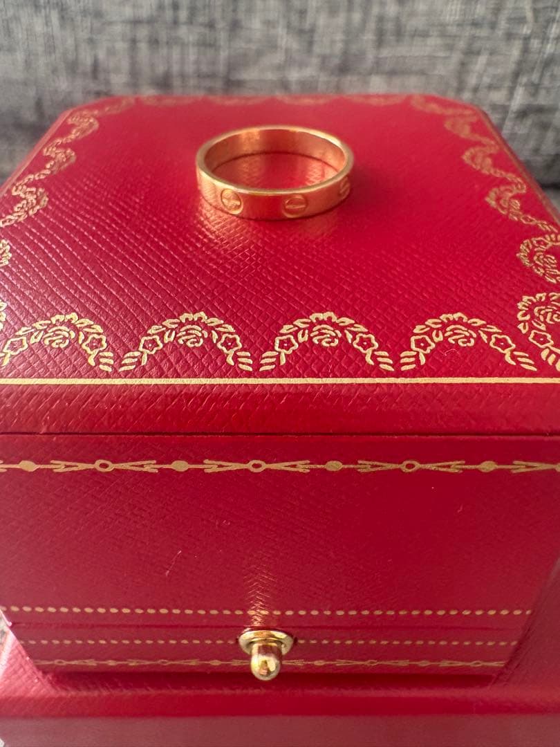 カルティエ　ミニラブリング　イエローゴールド　53