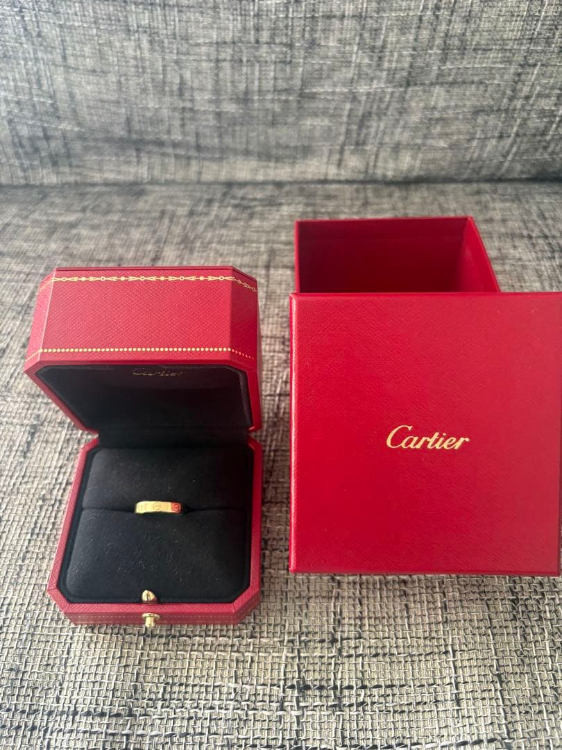 カルティエ　ミニラブリング　イエローゴールド　53