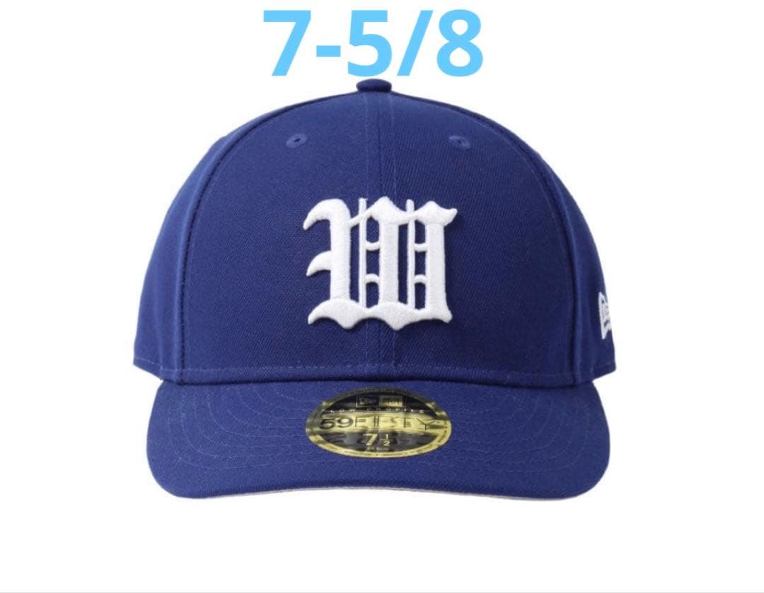 WACKO MARIA Low Profile 59FIFTY ブルー