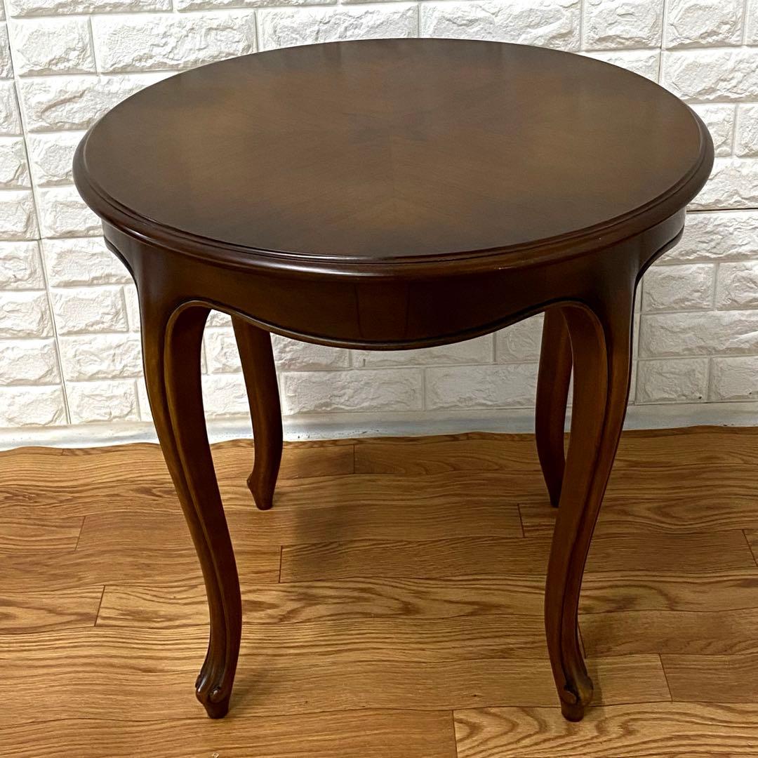 karimoku カリモク■フレンチクラシック■ルイ15世■猫脚■丸テーブル