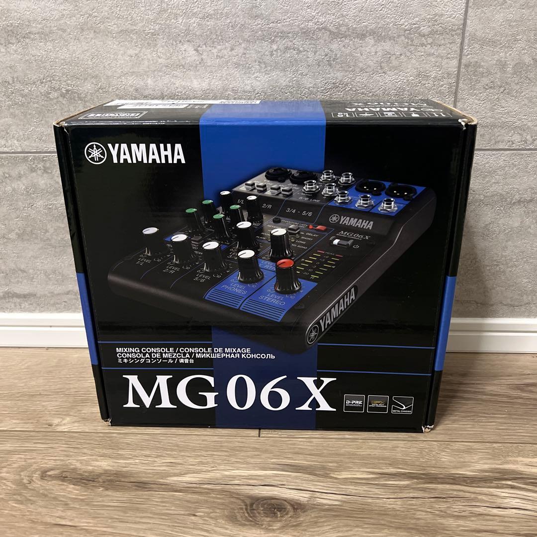 ま*る様 YAMAHA MG06X アナログミキサー