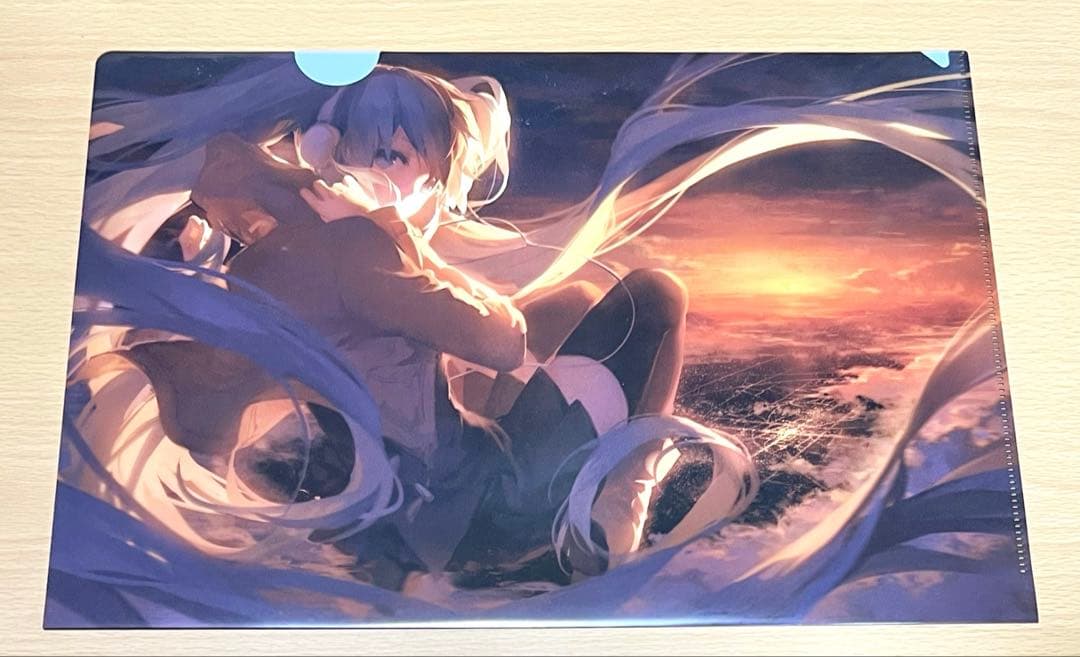 初音ミク クリアファイル Rella かわさきジャズ 7