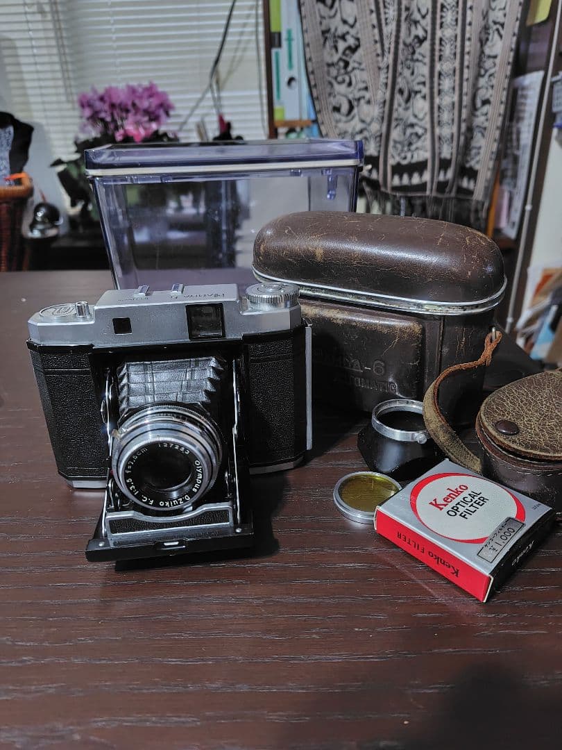 Mamiya-6 フィルムカメラ Kenkoフィルター付き
