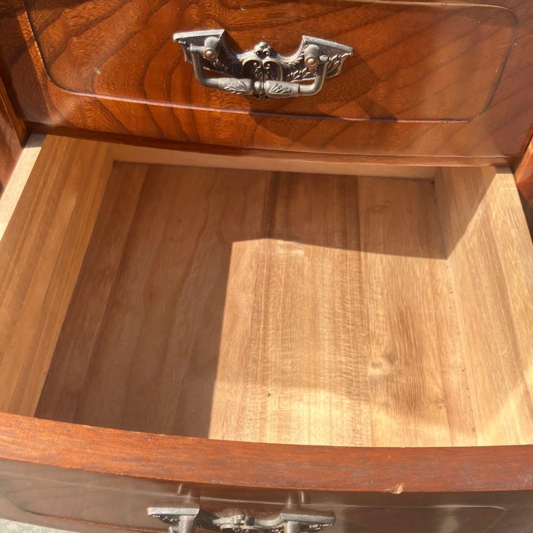 昭和レトロ 欅材 茶箪笥 ガラス扉 サイドボード 古家具 古民家 ビンテージ