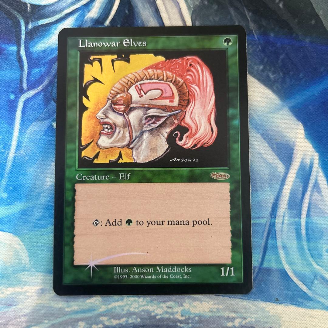 mtg ラノワールのエルフ foil その2 +日を浴びるルートワラfoil