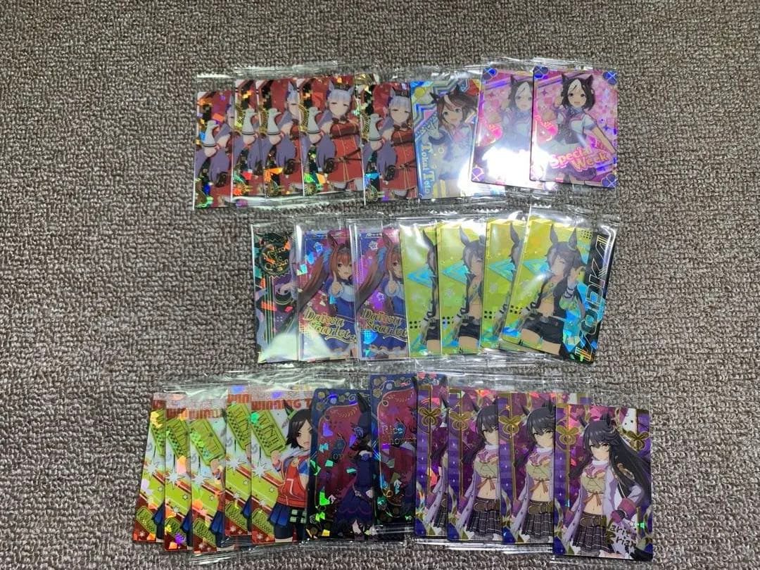 ウマ娘 プリティーダービー ツインウエハース 第1R まとめ売り