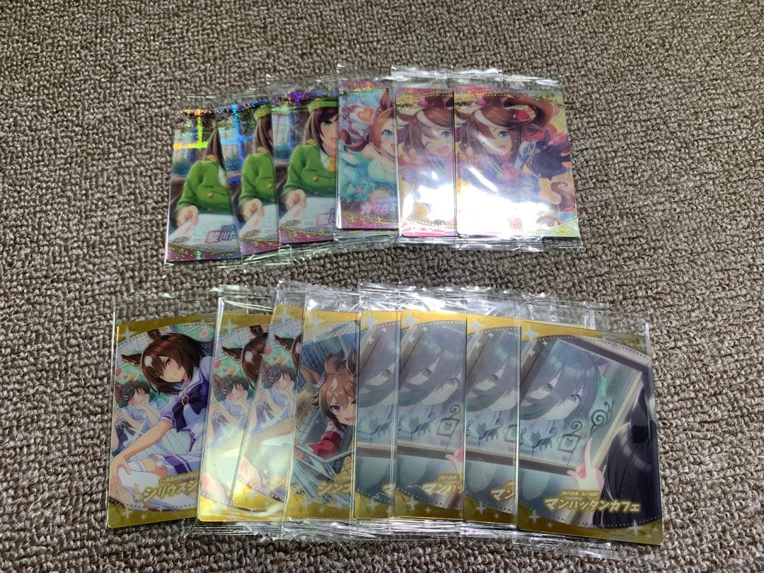 ウマ娘 プリティーダービー ツインウエハース 第1R まとめ売り