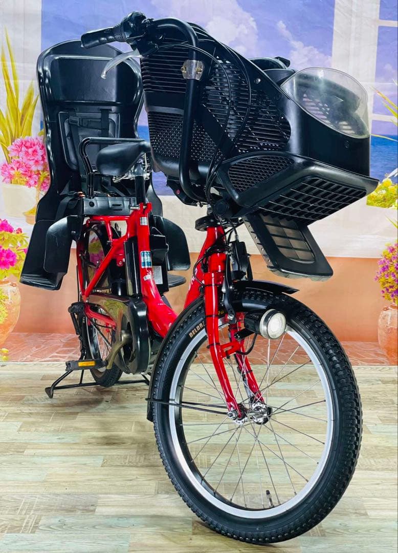 ヤマハパスキス⭐️人気モデル！子供乗せ電動アシスト自転車Y2801