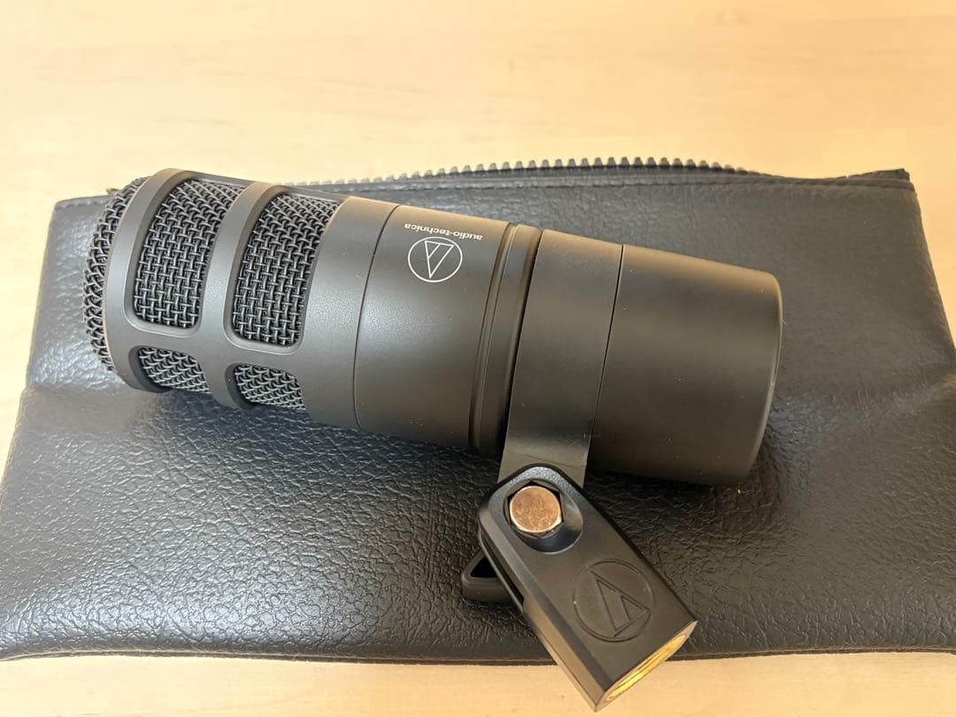 Audio-Technica ダイナミックマイク 収納ケース スタンド付