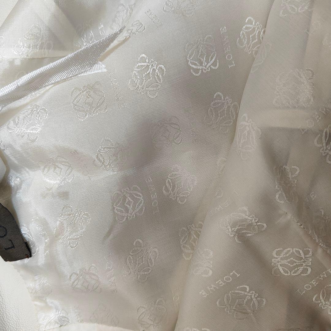 LOEWE ロエベ レザースカート 40 L 羊革 ラムレザー