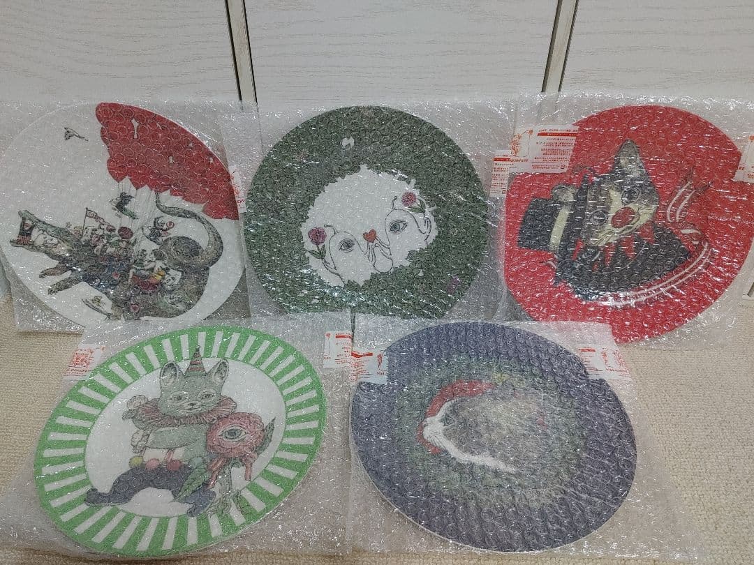 【全5種類セット】ヒグチユウコ展 CIRCUS FINAL END プレート 皿