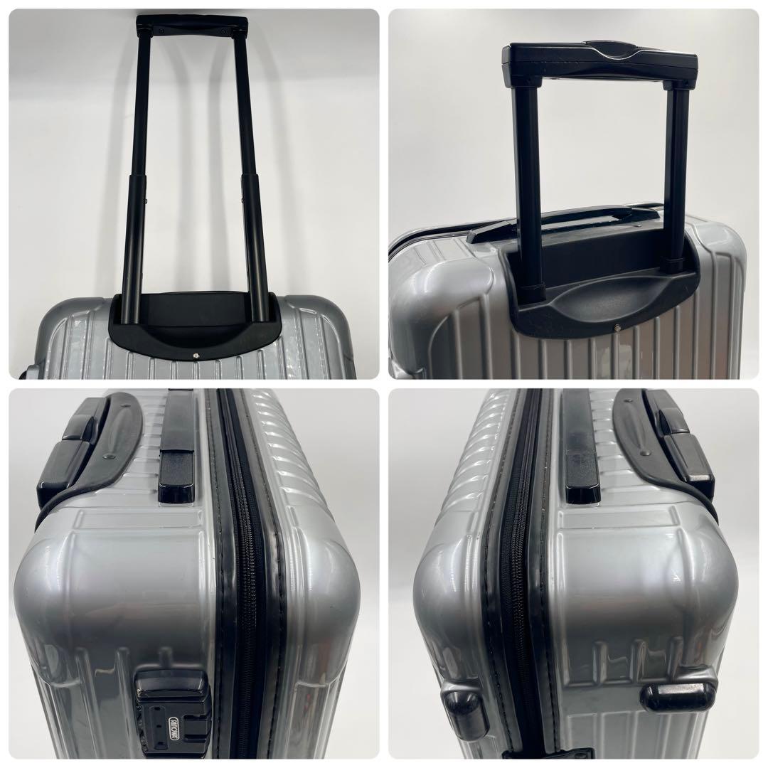 【美品】リモワ サルサ 35L 機内持ち込み 2輪 キャビントローリー グレー