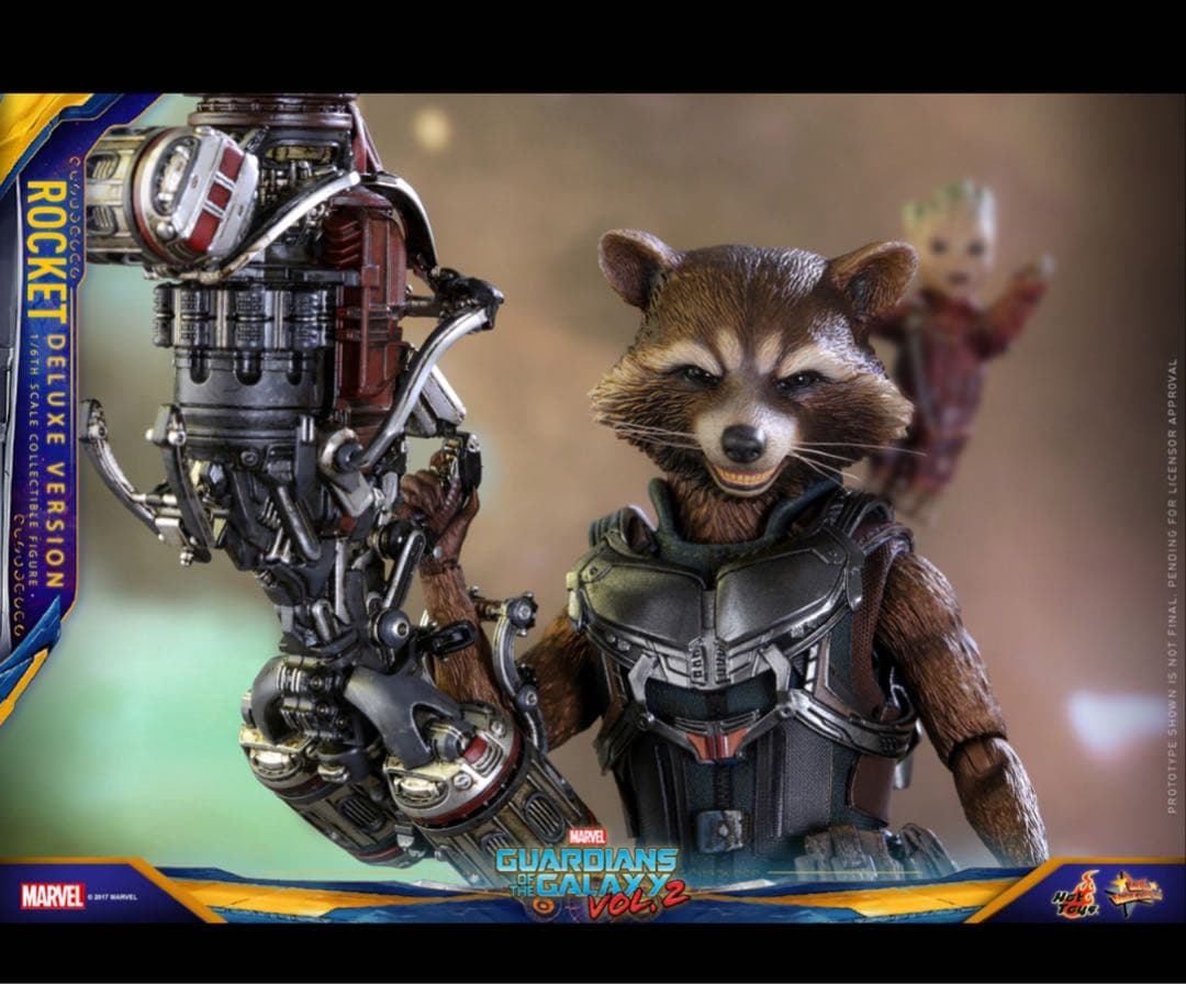 【美品】 ガーディアンズ・オブ・ギャラクシー　ロケット　ボーナスアクセサリー付