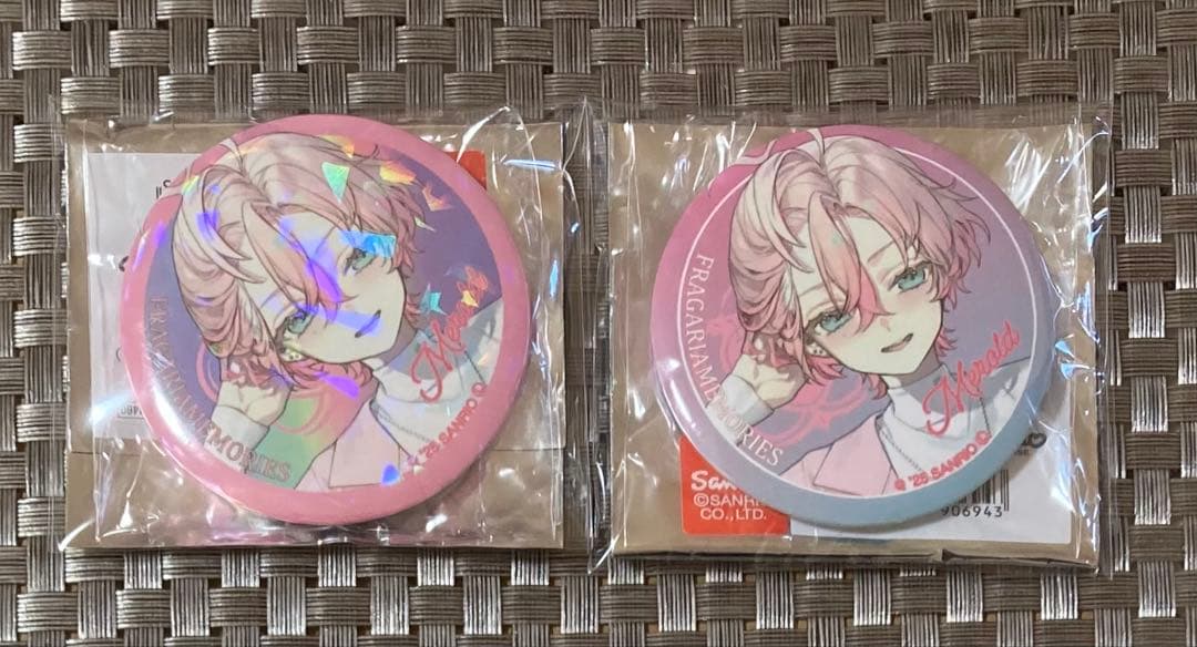 フラガリアメモリーズ フラメモ 缶バッジ メロルド ジル