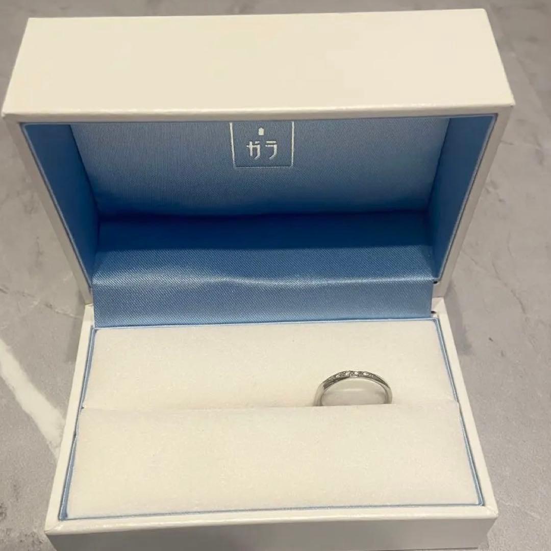 美品 結婚指輪 レディース プラチナ pt950 マリッジリング