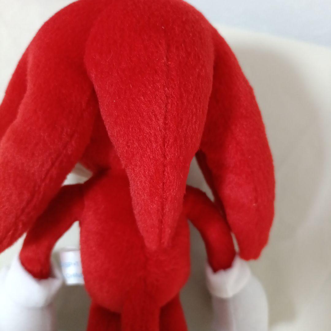 ソニックX　ナックルズ　ぬいぐるみ　2003 SEGATOYS　紙タグなし