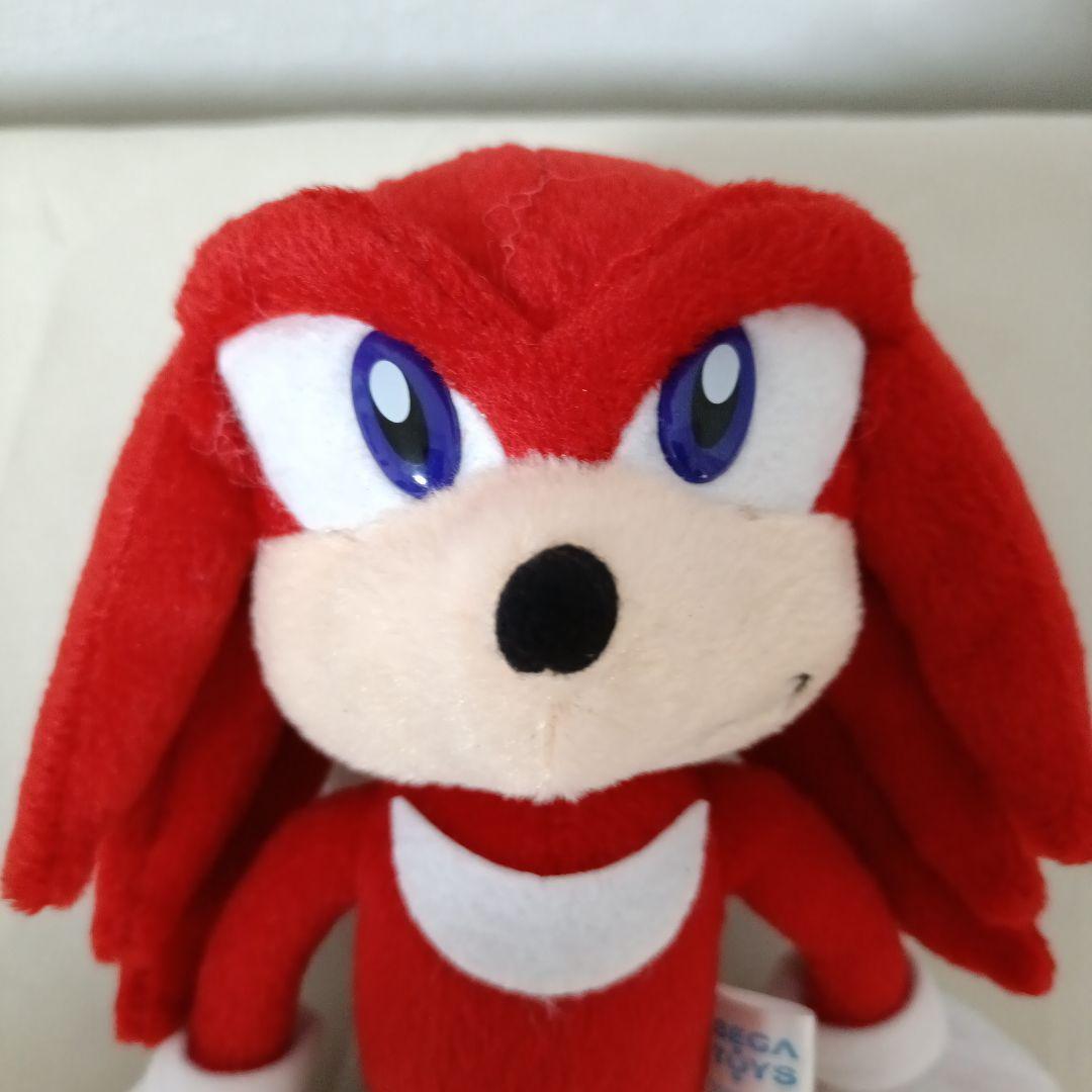 ソニックX　ナックルズ　ぬいぐるみ　2003 SEGATOYS　紙タグなし