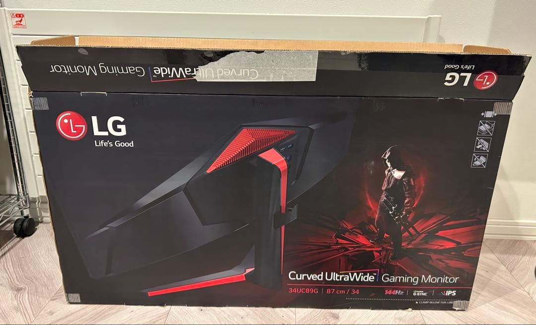 LG 34インチ Curved UltraWide Gaming Monitor