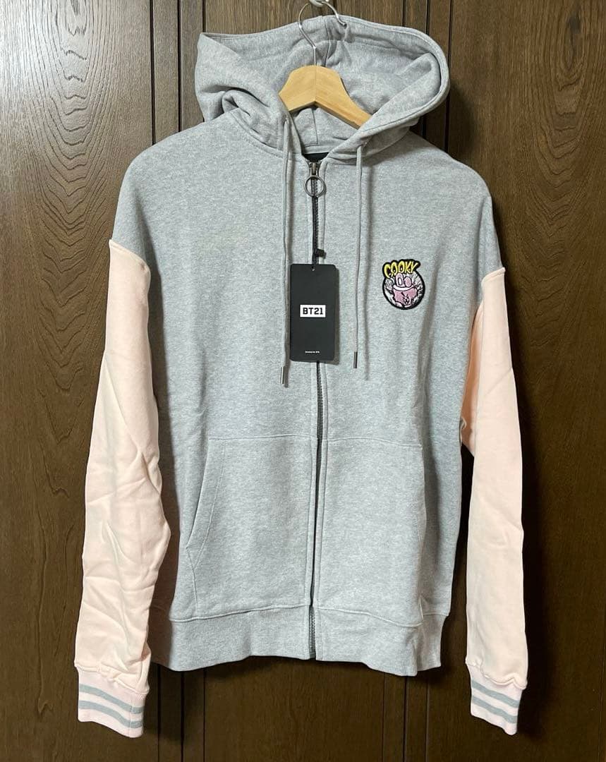 値下げ★新品タグ付き★ BTS BT21 COOKY パーカー ジョングク