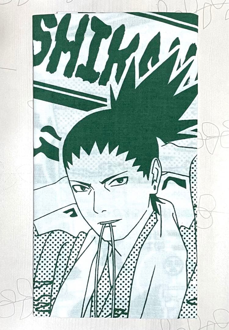 NARUTO 奈良シカマル　手拭い　大江戸温泉