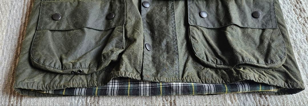 【美品】Barbourバブアー BEAUFORTビューフォート イギリス製 40