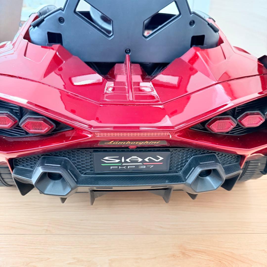 【美品】Lamborghini SIANランボルギーニシアン電動乗用ラジコンカー