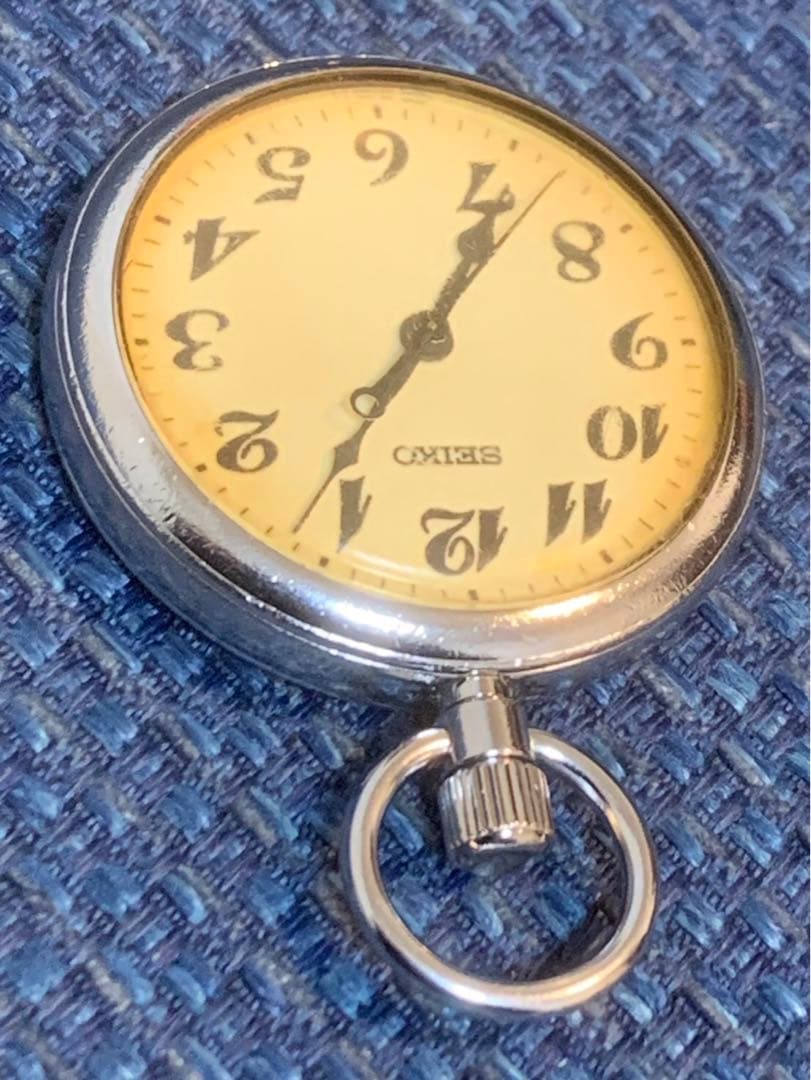 H*o様 JR西日本 運転士懐中時計 SEIKO ルミブライト 蓄光 鉄道部品