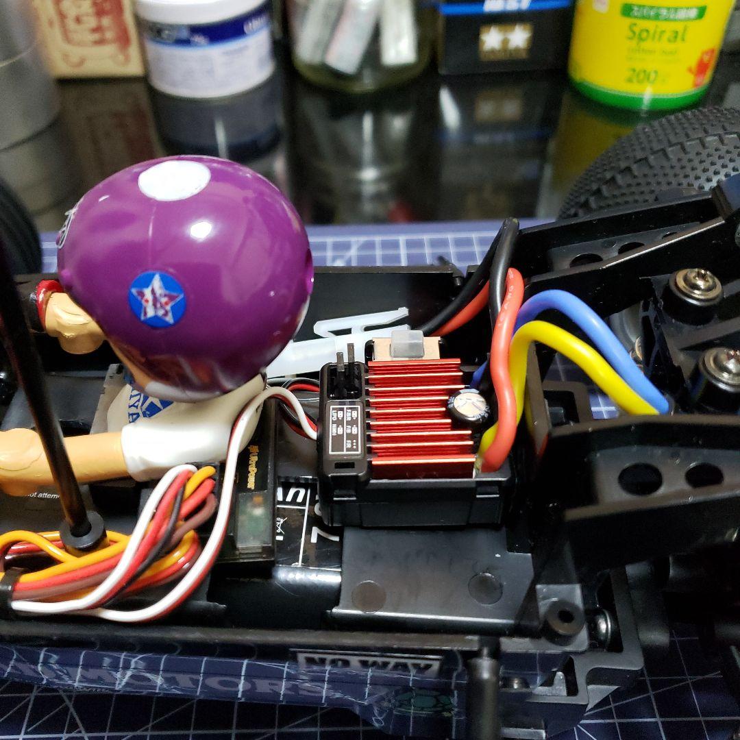 タミヤ NEW ホーネットEVO カスタム　メカ付き　ピンク　美品