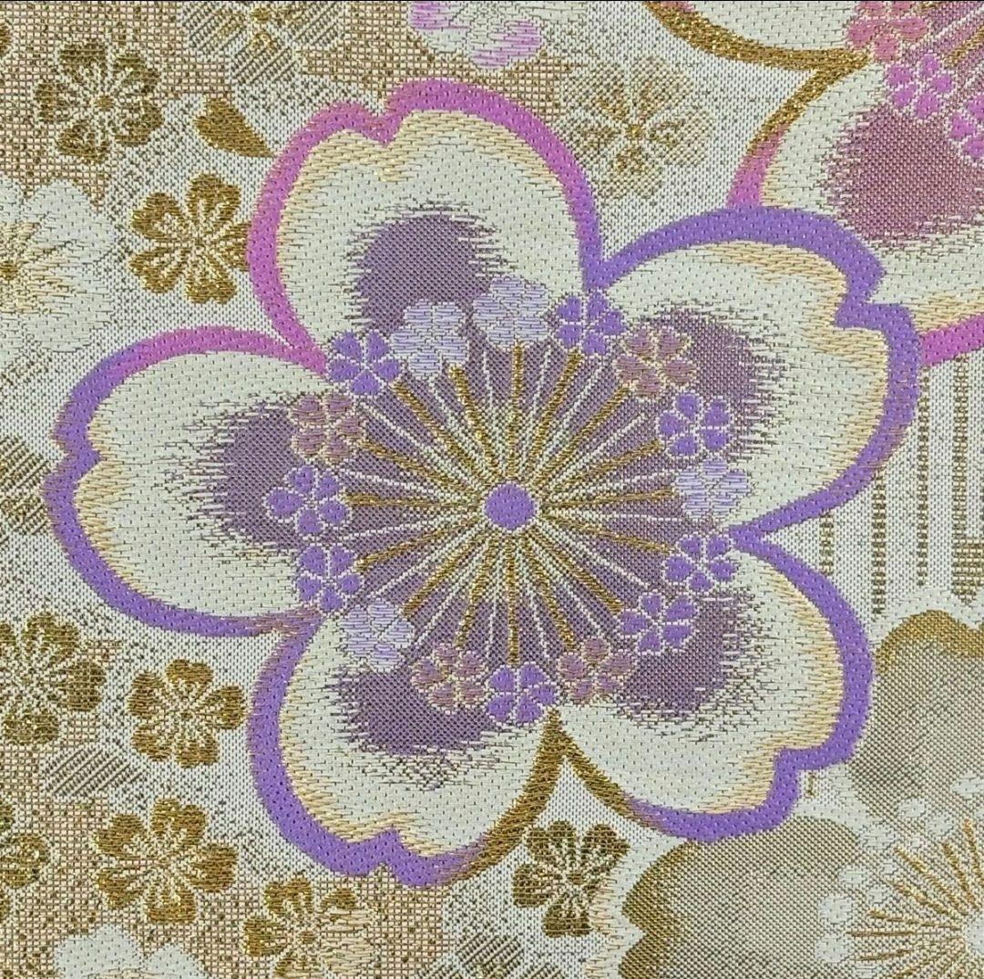 【美品】【振袖フルセット】枝垂れ桜 流水 金糸 金彩 赤