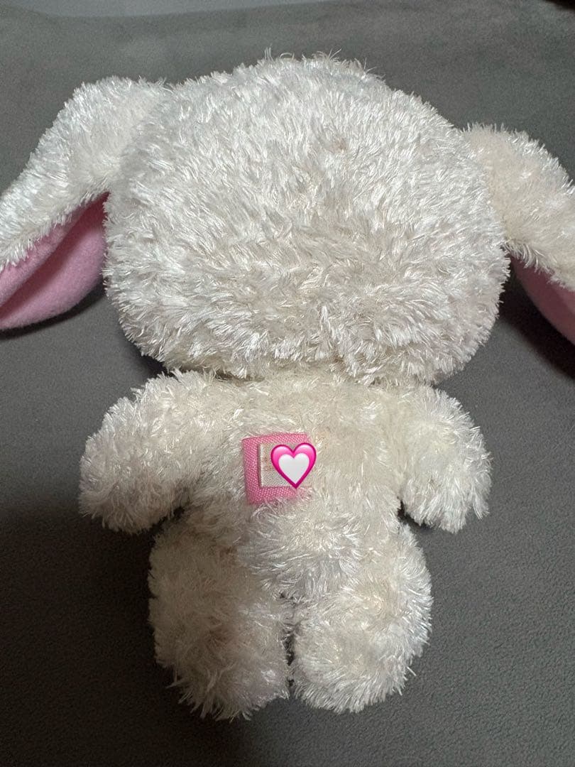 シュガーバニーズ しろうさ ケーキ刺繍 ぬいぐるみ