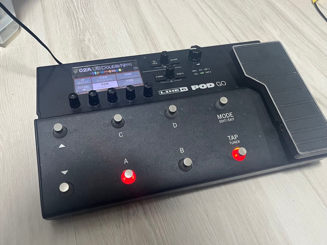 ギター LINE6 POD GO