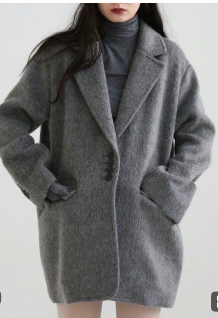 aere shaggy jacket coat シャギージャケットコート